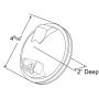 GROTE LIGHTING 52152 Torsion Mount® II 4