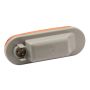 GROTE LIGHTING 52563 Torsion Mount® III Oval Stop Tail Turn Lights, Front Park, Male Pin, Amber Turn
