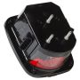 GROTE LIGHTING 53650 STT,RED,SNOVALED,W/LIC, DBLE OE CONN.