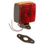GROTE LIGHTING 55460 STT LAMP RED, PEDESTAL MNT W/PIGTAIL, LH