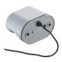 GROTE LIGHTING 60011 Resealable License Light, Triple Chrome
