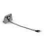 GROTE LIGHTING 60781 MicroNova® Multi-Volt LED License Light, Vertical Mount, Gray