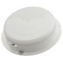 GROTE LIGHTING 61161 Round Dome Light with Switches, White Base