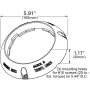 GROTE LIGHTING 61171 LED WhiteLight™ 4