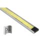 GROTE LIGHTING 61T60 LED Light Strip in Mounting Extrusion, Clear, Flat, 34.02 in | 864 mm