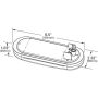 GROTE LIGHTING 62751 Grote Select™ Oval Dual-System LED Backup Light, Female Pin