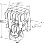 GROTE LIGHTING 63991-5 TRILLIANT CUBE WRK LMP,FLOOD,BI-VLT,RTL