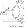 GROTE LIGHTING 64930 Par 36 Utility Lights, Rubber Tractor Housing Only