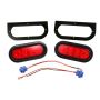 GROTE LIGHTING 65390-5 SuperNova® LED Oval Trailer Stop Tail Turn Submersible Lighting Kit