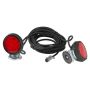 GROTE LIGHTING 65432-4 Towing Kits, Heavy Duty SuperNova® LED Magnetic Towing Kit, Red