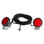 GROTE LIGHTING 65432-4 Towing Kits, Heavy Duty SuperNova® LED Magnetic Towing Kit, Red