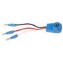 GROTE LIGHTING 66816 Stop Tail Turn Three-Wire 90º Plug-In Pigtails for Male Pin Lights, 6