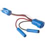 GROTE LIGHTING 66820 Midturn Adapter Pigtail, Female-to-Female Pin