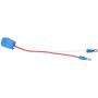 GROTE LIGHTING 66846 Stop Tail Turn Two-Wire 90° Plug-In Pigtails for Male Pin Lights, 10