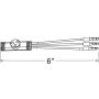 GROTE LIGHTING 66904 Sentry Light Pigtail, .180