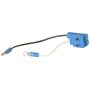 GROTE LIGHTING 66980 Clearance Marker Pigtails, Chassis Ground, Slim-Line .180 Male, 6