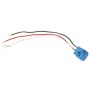 GROTE LIGHTING 67005 Stop Tail Turn Three-Wire 90º Plug-In Pigtails for Male Pin Lights, 11