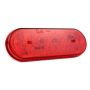 GROTE LIGHTING 77362 Oval LED Strobe Light, Red