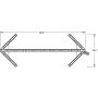 GROTE LIGHTING 78270 LED Traffic Directors, Large with Dual Lamp Arrow