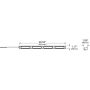 GROTE LIGHTING 78370 LED Traffic Sticks, 20