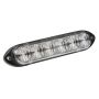 GROTE LIGHTING 79080 LED Directional Warning Lights, Surface Mount, 6-Diode, Class II, Red/White