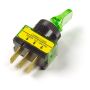 GROTE LIGHTING 82-1911 Toggle Switch - Illuminated - Duckbill, Green