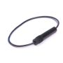 GROTE LIGHTING 82-2167 In-Line Fuse Holder/Bayonet, Bayonet, 12 Gauge, Black