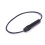 GROTE LIGHTING 82-2168 In-Line Fuse Holder/Bayonet, Bayonet, 14 Gauge, Black