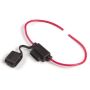 GROTE LIGHTING 82-2207 Standard Blade Fuse Holders, 16 Gauge, 20A, w/ Protective Cap