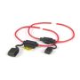 GROTE LIGHTING 82-2208 Miniature Blade Fuse Holders, 14 Gauge, 20A, w/ Protective Cap
