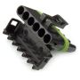 GROTE LIGHTING 84-2053 Weather Pack Connectors, Nylon 6 cavity, Male