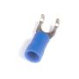 GROTE LIGHTING 84-2338 Vinyl Spade Terminals, Flanged, 16 - 14 Gauge