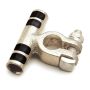 GROTE LIGHTING 84-9095 Flag Connector Clamps, 1/0 Gauge, Black
