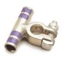 GROTE LIGHTING 84-9100 Flag Connector Clamps, 3/0 Gauge, Purple