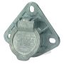 GROTE LIGHTING 87220 Ultra-Pin Receptacle Three-Hole Mount, Receptacle Only, Split Pin