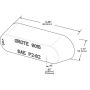 GROTE LIGHTING 90152 Clearance Marker Replacement Lenses, Red