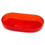 GROTE LIGHTING 90202 Clearance Marker Replacement Lenses, Two-Bulb Oval Lens, Red