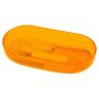 GROTE LIGHTING 90203 Clearance Marker Replacement Lenses, Two-Bulb Oval Lens, Amber