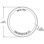 GROTE LIGHTING 90232 Stop Tail Turn Replacement Lenses, Red