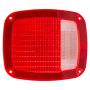 GROTE LIGHTING 91302 Stop Tail Turn Replacement Lenses, Red