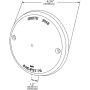 GROTE LIGHTING 91482 Stop Tail Turn Replacement Lenses, Red