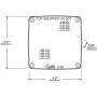 GROTE LIGHTING 91503 Stop Tail Turn Replacement Lenses, Pedestal Lens, Amber