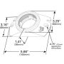 GROTE LIGHTING 93750 Surface Mount Bracket