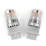 GROTE LIGHTING 94853-4 Amber LED Replacement Bulbs, Industry Standard #3157NA, Wedge Base