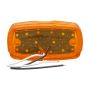 GROTE LIGHTING G4603-5 CABMKR,YEL,HICNT™LED,SQ CRNR,SCALP LENS