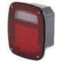 GROTE LIGHTING G5092-5 STT LAMP,RED,3-STUD,HI COUNT™ LED,W/LIC