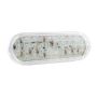 GROTE LIGHTING G6012 Hi Count® Oval LED Stop Tail Turn Light, Red w/ Clear Lens