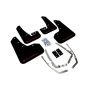 Rally Armor MF37-UR-BLK/RD Black Mud Flap/Red Logo