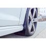 Rally Armor MF40-UR-BLK/SIL Black Mud Flap/Silver Logo