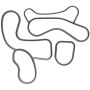 MAHLE GS33990 Engine Oil Cooler Gasket Set
